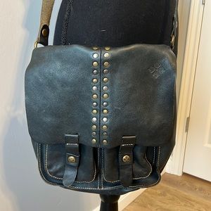 BoHo leather Crossbody bag